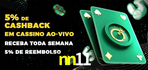 Promoções do cassino ao Vivo nn11